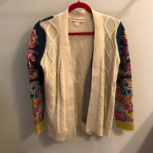 Floral cardigan